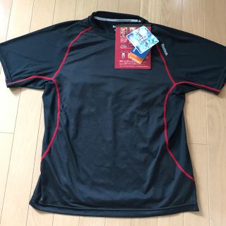 リーボック(Reebok)のリーボック 体幹トレーニング半袖シャツ  黒   Mサイズ(Tシャツ/カットソー(半袖/袖なし))