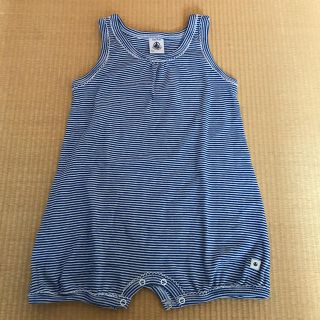 プチバトー(PETIT BATEAU)のお値下げ！新品プチバトー ロンパース(ロンパース)