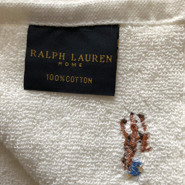 POLO RALPH LAUREN(ポロラルフローレン)のポロラルフローレン  フェイスタオル   インテリア/住まい/日用品の日用品/生活雑貨/旅行(タオル/バス用品)の商品写真