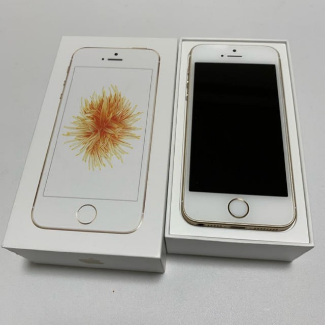 美品　iPhone SE . Gold. 64GB　simロック解除済み