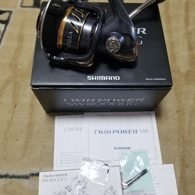 SHIMANO - [超美品]15ツインパワーSW8000HG ステラ10000スプール交換の 