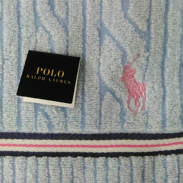 POLO RALPH LAUREN(ポロラルフローレン)の＜新品・未使用＞POLO タオルハンカチ レディースのファッション小物(ハンカチ)の商品写真