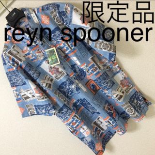 レインスプーナー(Reyn Spooner)の◆限定◆レインスプーナー◆復刻 TELEFUNKEN 柄 アロハ シャツ XL(シャツ)