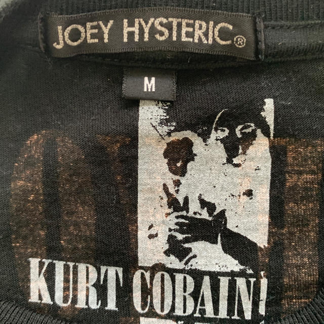 JOEY HYSTERIC(ジョーイヒステリック)の☆ JOEY HYSTERIC × Kurt Cobain ☆ キッズ/ベビー/マタニティのキッズ服男の子用(90cm~)(Tシャツ/カットソー)の商品写真