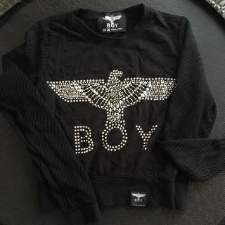 ボーイロンドン(Boy London)のboylondon メッシュ袖トップス(カットソー(長袖/七分))