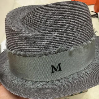 メゾンミッシェル  リボンレース帽子