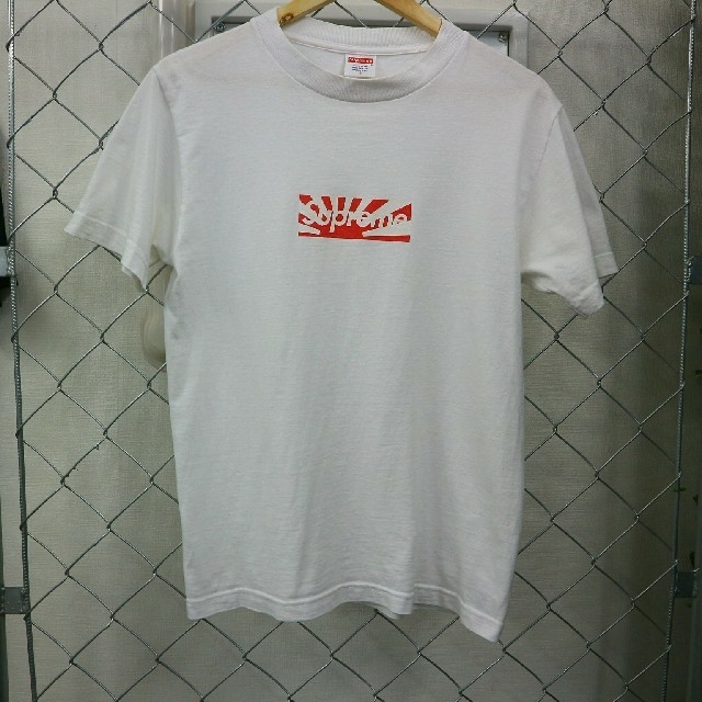 2011 supreme benfit box logo tee 日章旗メンズ