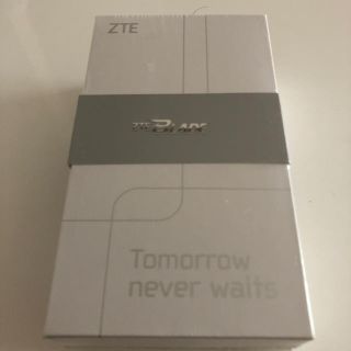 アンドロイド(ANDROID)のZTE BLADE V6 グレーSIMフリー（未使用、未開封品）(スマートフォン本体)