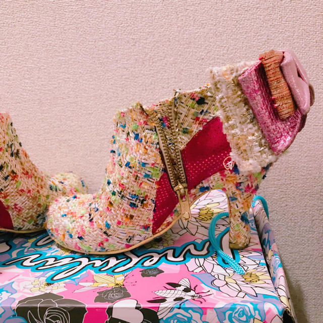 Irregular Choice(イレギュラーチョイス)　ブーティ ピンク