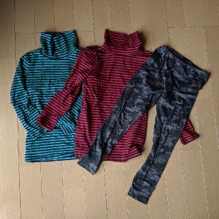 ユニクロ(UNIQLO)のユニクロUNIQLOヒートテック3枚セット110サイズ(下着)