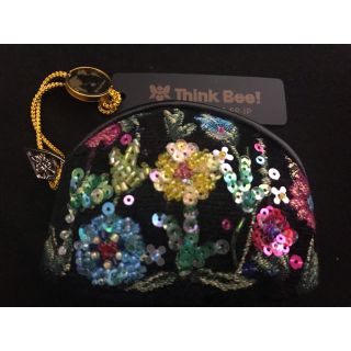 シンクビー(Think Bee!)のThink Bee！キラキラ花柄✨ミニポーチ💗(ポーチ)