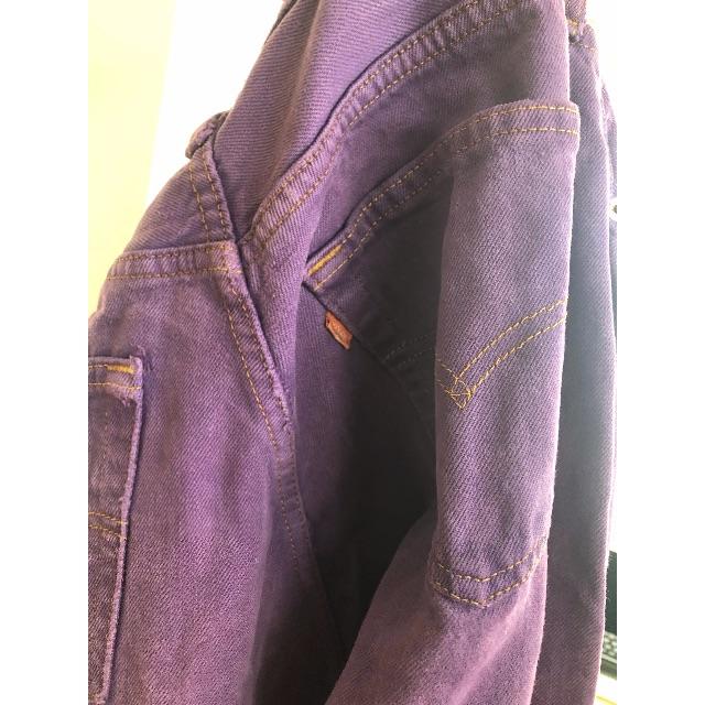 Levi's(リーバイス)のリーバイス 501 ジーンズ 後染め 紫 サイズ31 メンズのパンツ(デニム/ジーンズ)の商品写真