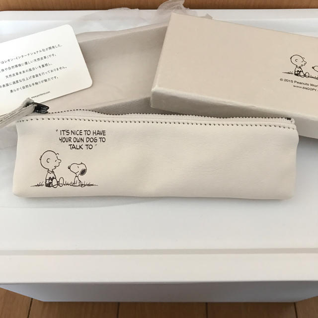 PEANUTS(ピーナッツ)のスヌーピー SNOOPY ポルティラ Portierra ペンケース インテリア/住まい/日用品の文房具(ペンケース/筆箱)の商品写真