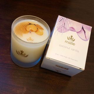 マリエオーガニクス(Malie Organics)のマリエ  ソイキャンドル240g   ココナッツバニラ(キャンドル)