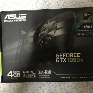 エイスース(ASUS)のgtx1050ti 4GB(PCパーツ)