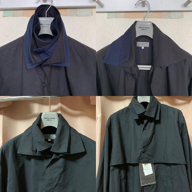 試着のみ、Yohji Yamamoto 18ss 4重襟 染めブラウス