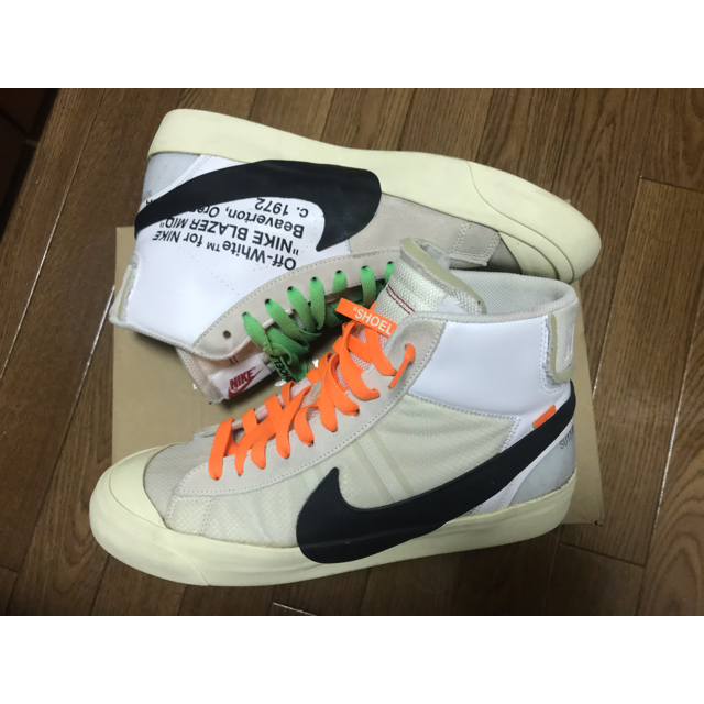 OFF-WHITE(オフホワイト)のNike Off White The Ten Blazer 28.5 メンズの靴/シューズ(スニーカー)の商品写真