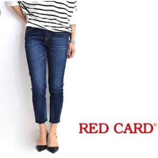 スピックアンドスパン(Spick & Span)のRED CARD  ANNIVERSARY HR CROP 26404HR(デニム/ジーンズ)