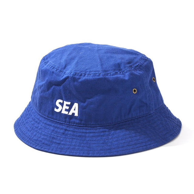 Ron Herman(ロンハーマン)のWIND AND SEA BUCKET HAT SEA / BLUE 新品 青 メンズの帽子(ハット)の商品写真