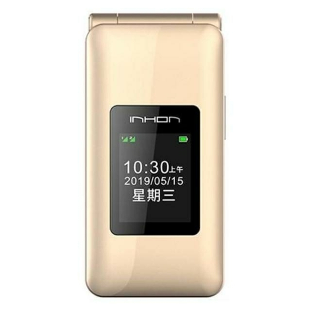 個人保存の未使用新品附属品INHON L33應宏4G LTE高齢者3.7インチROM4GダブルSIMフリー