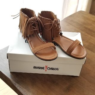 ミネトンカ(Minnetonka)のmineko様専用☆MINNETONKAフリンジサンダル(サンダル)