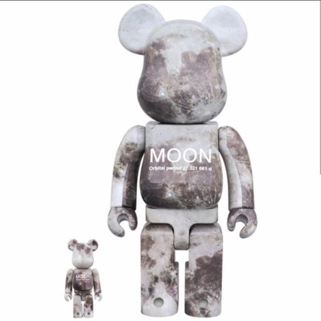 MEDICOM TOY(メディコムトイ)のBE@BRICK MOON LANDING 100% 400% エンタメ/ホビーのフィギュア(その他)の商品写真