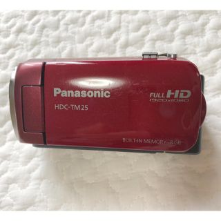 パナソニック(Panasonic)のデジタルハイビジョンビデオカメラ HDC- TM25(ビデオカメラ)