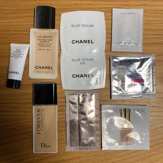 シャネル(CHANEL)のシャネル Dior エスティローダー LANCOME ファンデーション サンプル(ファンデーション)