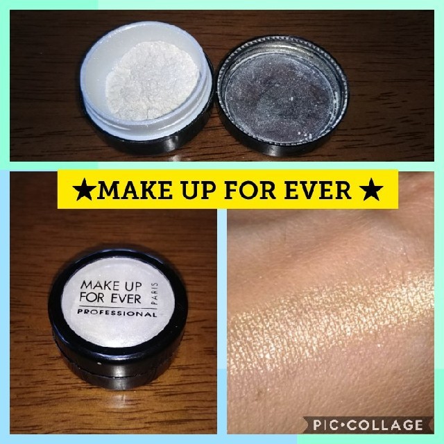 MAKE UP FOR EVER(メイクアップフォーエバー)の最終値下げ★MAKE UP FOR EVER★◎パウダーアイシャドウ ゴールド系 コスメ/美容のベースメイク/化粧品(アイシャドウ)の商品写真