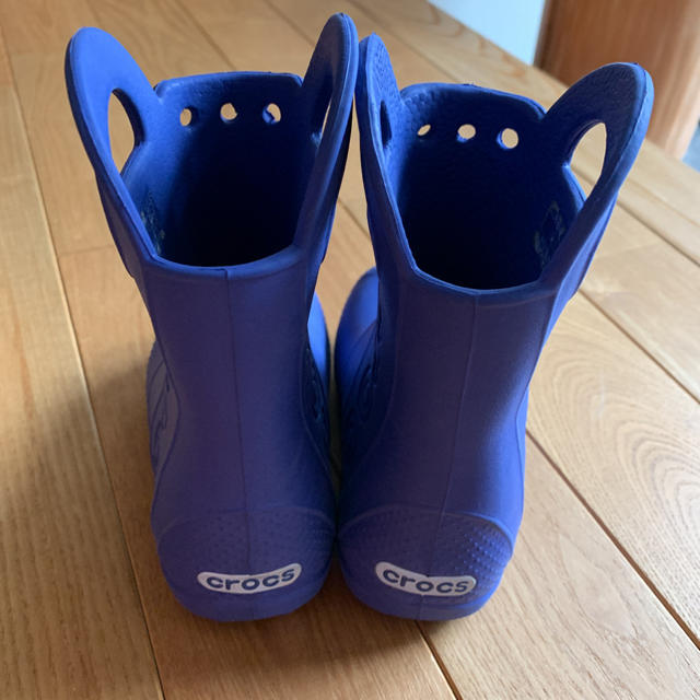 crocs(クロックス)のむちゃん様専用 クロックス 長靴 レインブーツ 16.5cm キッズ/ベビー/マタニティのキッズ靴/シューズ(15cm~)(長靴/レインシューズ)の商品写真