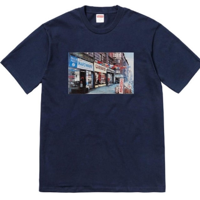 Supreme(シュプリーム)のSupreme Hardware Tee Navy M メンズのトップス(Tシャツ/カットソー(半袖/袖なし))の商品写真