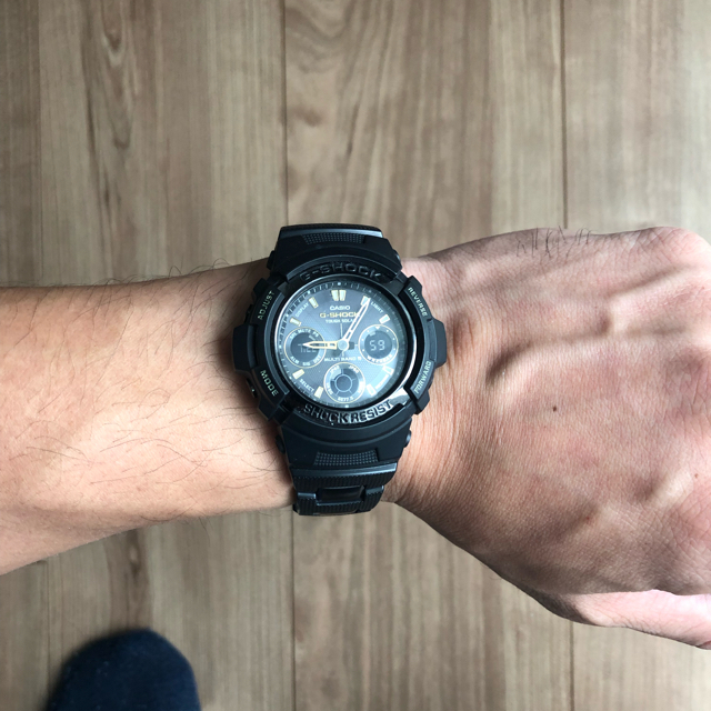 G-SHOCK(ジーショック)のカシオ G-SHOCK AWG-100BC-1AJF メンズの時計(腕時計(アナログ))の商品写真