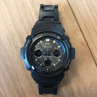 ジーショック(G-SHOCK)のカシオ G-SHOCK AWG-100BC-1AJF(腕時計(アナログ))