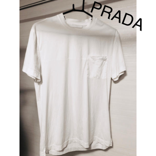 早い者勝ち‼︎PRADA プラダ 白Tシャツ