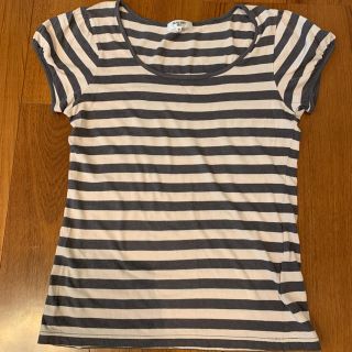 ナチュラルビューティーベーシック(NATURAL BEAUTY BASIC)のNATURAL BEAUTY BASIC ボーダー Tシャツ(Tシャツ(半袖/袖なし))