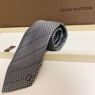 LOUIS VUITTON ルイヴィトン クラヴァット.マイクロダミエ ネクタイ