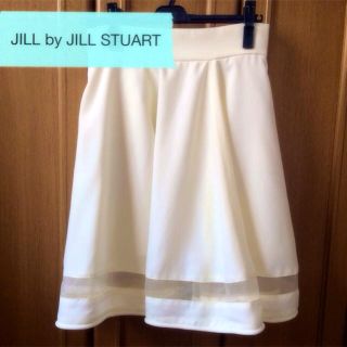 ジルバイジルスチュアート(JILL by JILLSTUART)のJILL by ひざ丈スカート(ひざ丈スカート)