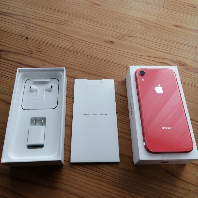 税込) Apple simロック解除済 新品未使用 64G TOMATOiphoneXR 税込) Apple simロック解除済 新品未使用 64G TOMATOiphoneXR