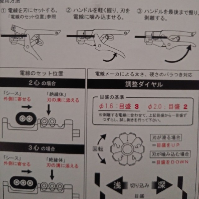 VVFストリッパ　MCC  右利き用 その他のその他(その他)の商品写真