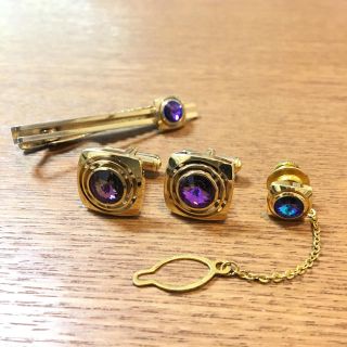 カフス ネクタイピン セット  Rivoli made in Austria (ネクタイピン)