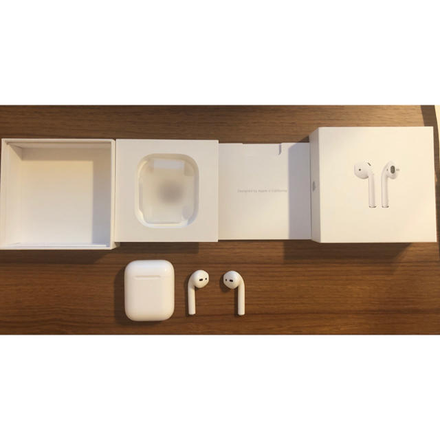 レビュー高評価のおせち贈り物 Apple - Apple AirPods 第1世代 ヘッドフォン/イヤフォン