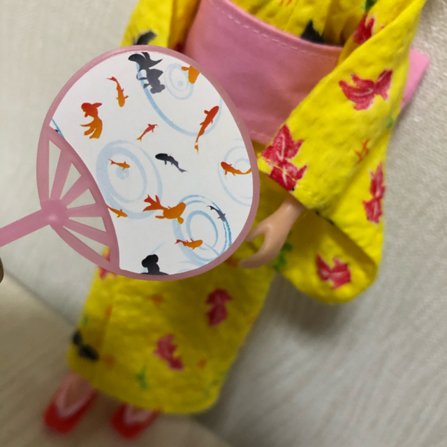 リカちゃんキャッスル 浴衣  キッズ/ベビー/マタニティのおもちゃ(ぬいぐるみ/人形)の商品写真