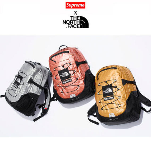 Supreme The NorthFace Metallic Backpack Supreme The NorthFace Metallic Backpack
