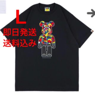 メディコムトイ(MEDICOM TOY)のBE@RTEE BAPE MEDICOM CAMO SHARK Tee L(Tシャツ/カットソー(半袖/袖なし))