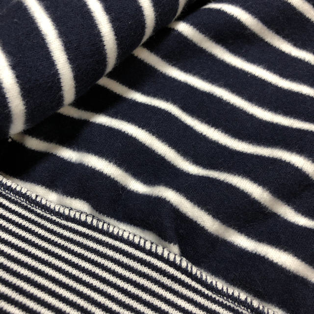 PETIT BATEAU(プチバトー)のプチバトー ミラレ×マリニエール パーカー  24m キッズ/ベビー/マタニティのキッズ服男の子用(90cm~)(ジャケット/上着)の商品写真