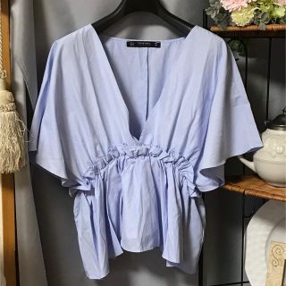 ザラ(ZARA)のトップス ZARA XS(カットソー(半袖/袖なし))