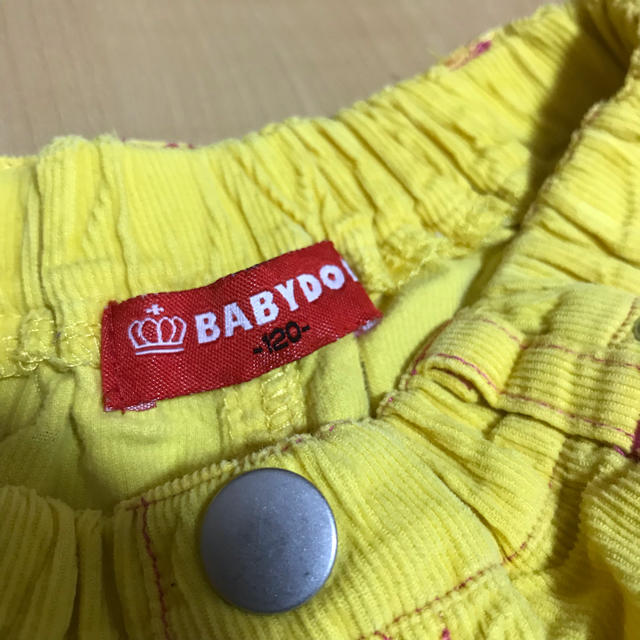 BABYDOLL(ベビードール)のBABYDOLLベロアショーパン キッズ/ベビー/マタニティのキッズ服女の子用(90cm~)(パンツ/スパッツ)の商品写真