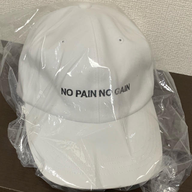 NO PAIN NO GAIN キャップ