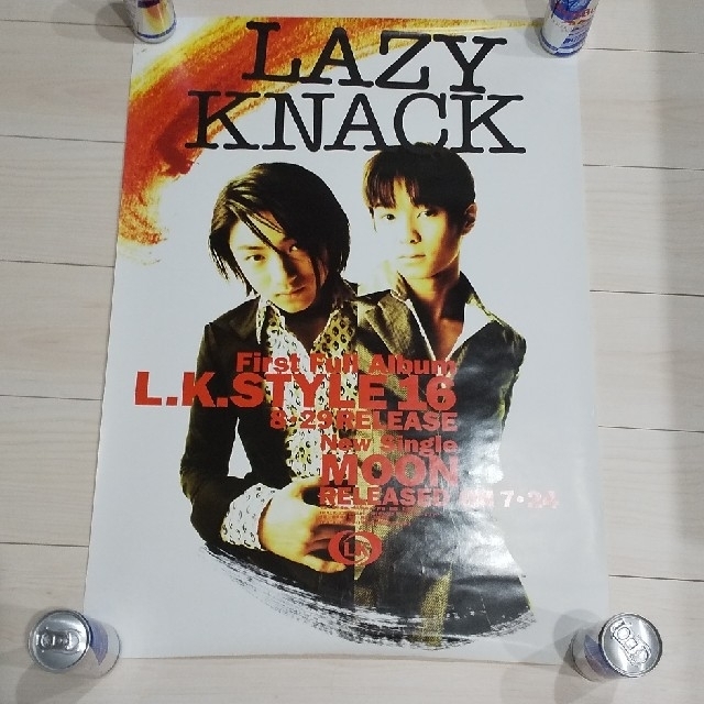 非売品☆LAZYKNACKアルバム ポスター 香月優奈清水聡レイジーナック エンタメ/ホビーのタレントグッズ(ミュージシャン)の商品写真