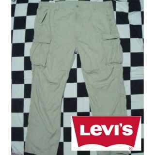 リーバイス(Levi's)の【リーバイス】 レア特大サイズW44カーゴパンツデニムジーンズ6ポケット(ワークパンツ/カーゴパンツ)